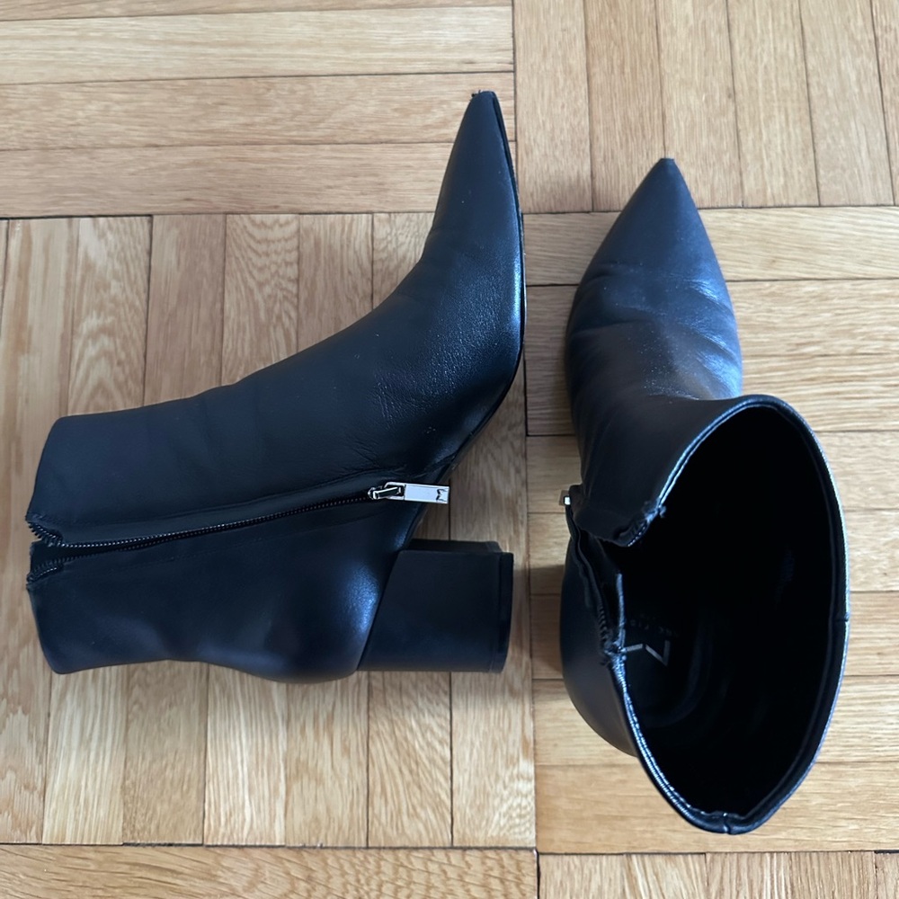 Marc Fisher Gismo Block Heel Dress Booties